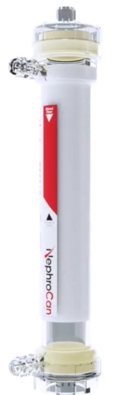 Полісульфоновий високопоточний гемодіалізатор NephroPS140R 1,4 м2, стерилізований гама-опроміненням